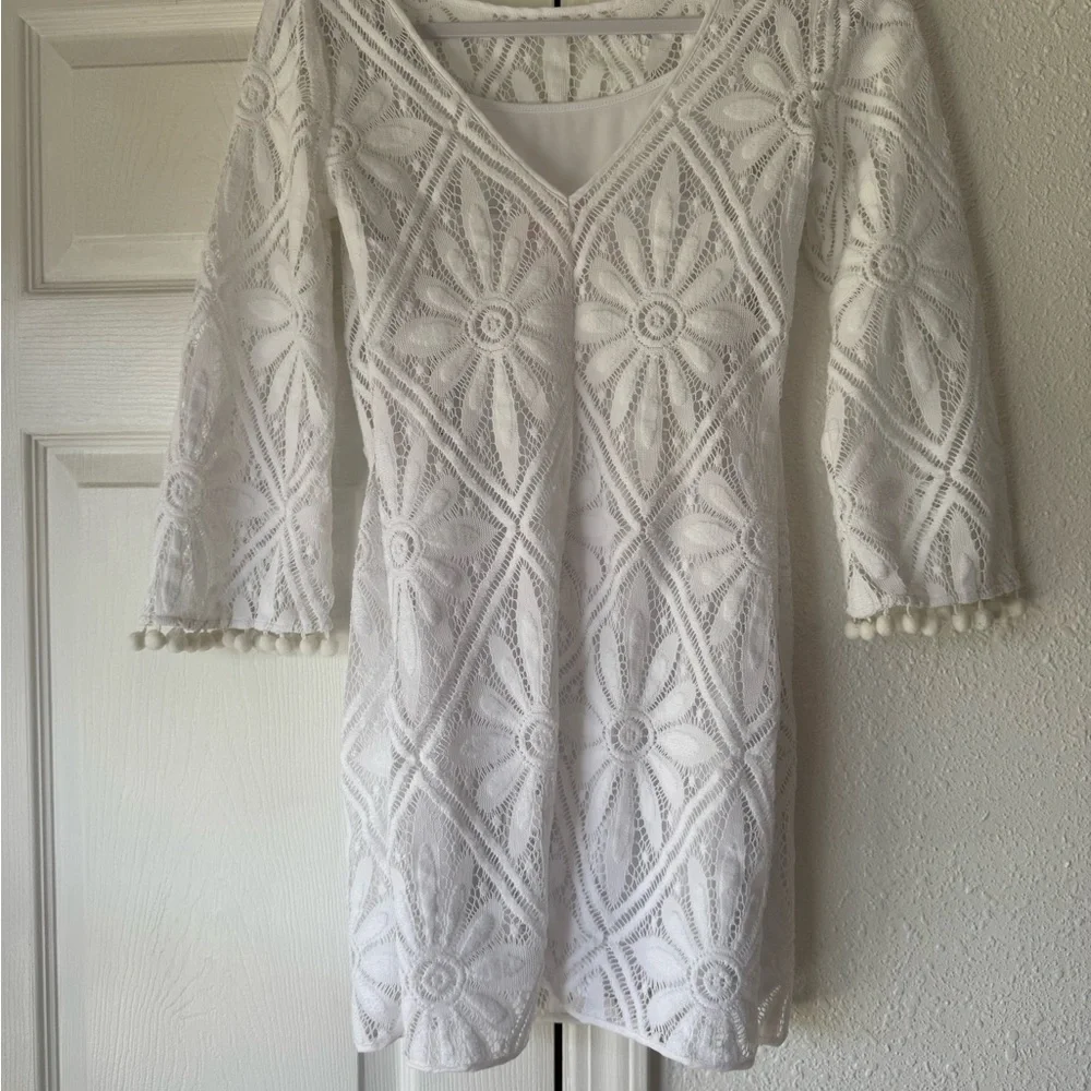 Lilly Pulitzer White Topanga Dress